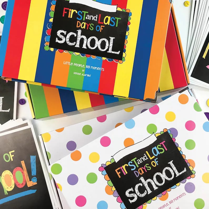 📚Easiest School Days Memory Album