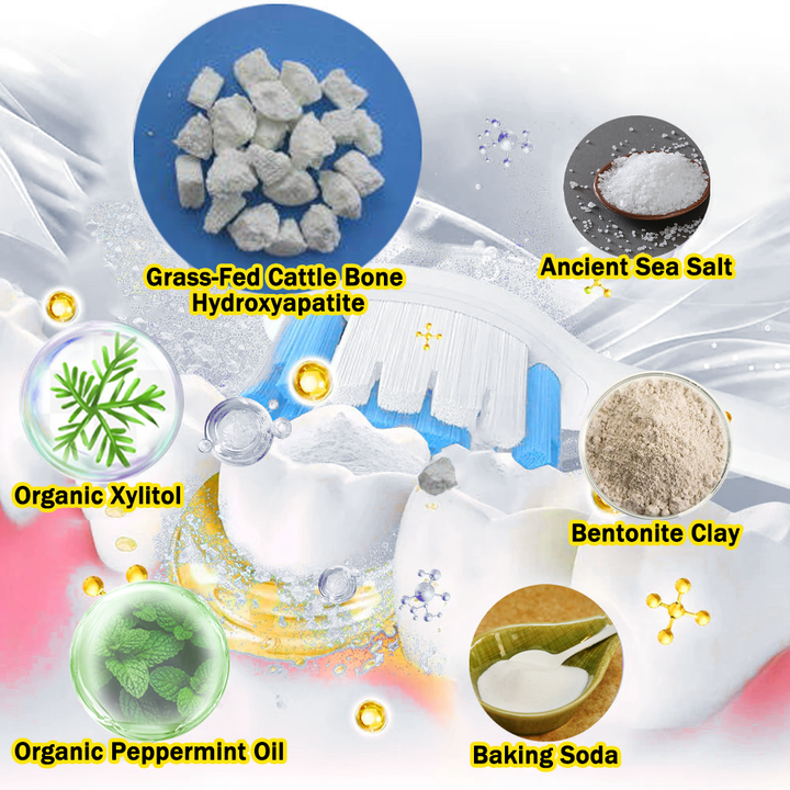Natravor™Miracle Tooth Powder🦷Obtain American Dental Association (ADA) Certification (Treats periodontitis and mouth ulcers, prevents tooth loss, and repairs gum recession)