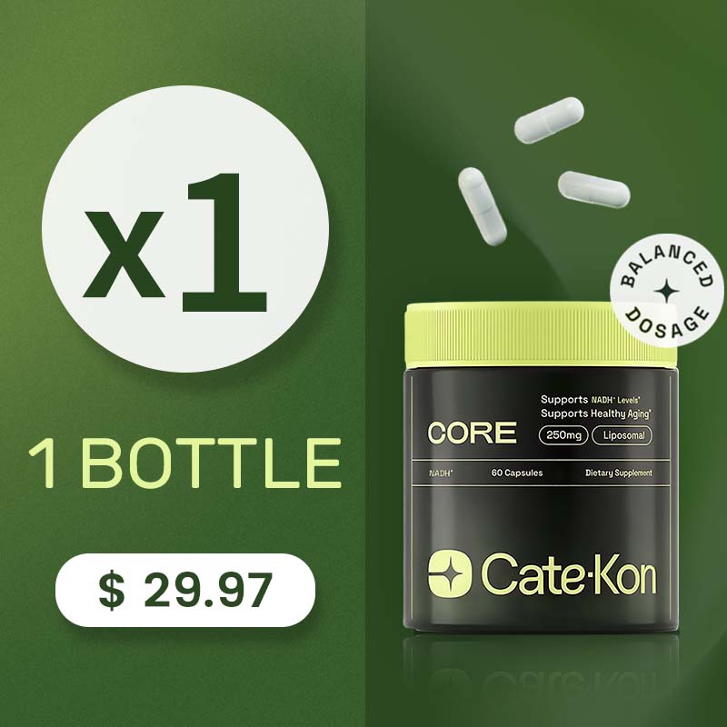 Cate-Kon Supplement Alternative - High Purity for Anti-Aging, Energy Supplements, Focus Supplement - 60 Capsules