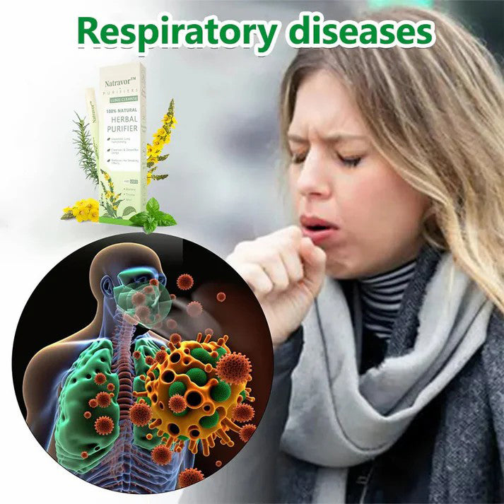 Natravor™ Herbal Mullein Lung Purifier – Breathe Easy with Natural Mucus Relief & Respiratory Detox
