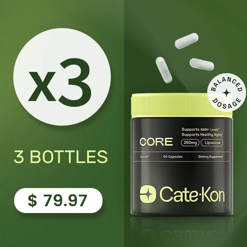 Cate-Kon Supplement Alternative - High Purity for Anti-Aging, Energy Supplements, Focus Supplement - 60 Capsules