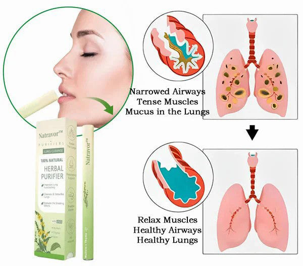 Natravor™ Herbal Mullein Lung Purifier – Breathe Easy with Natural Mucus Relief & Respiratory Detox