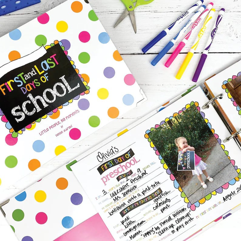 📚Easiest School Days Memory Album