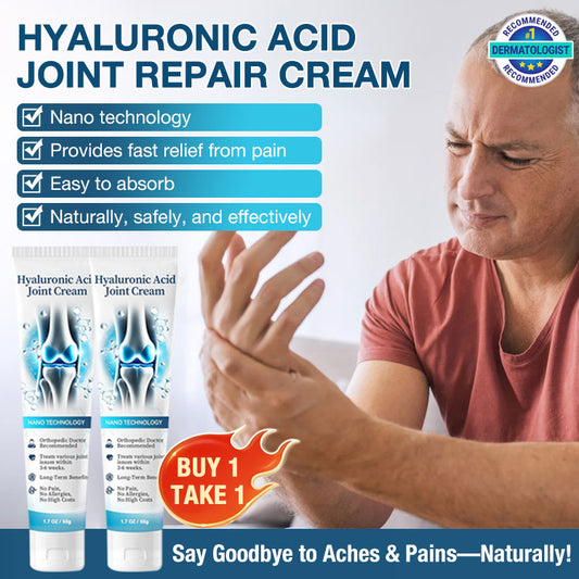 Healthylabcu® Hyaluronic Acid Joint Repair Cream-Experience Soothing Relief and Enhanced Mobility!