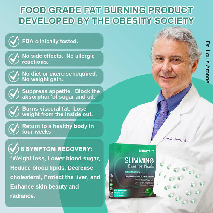 [Official Store] Natravor™ Slimming Essence Pearls 🍏｜🔥 Fast Fat Burn & Metabolic Balance｜Backed by Obesity Research Experts