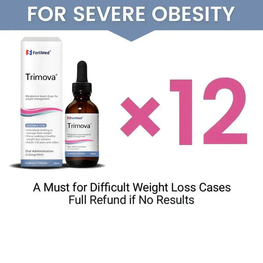 Trimova® Metabolic Boost Vitamin Drops（x12Bottles）