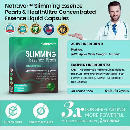 [Official Store] Natravor™ Slimming Essence Pearls 🍏｜🔥 Fast Fat Burn & Metabolic Balance｜Backed by Obesity Research Experts