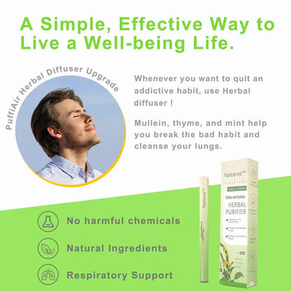 Natravor™ Herbal Mullein Lung Purifier – Breathe Easy with Natural Mucus Relief & Respiratory Detox