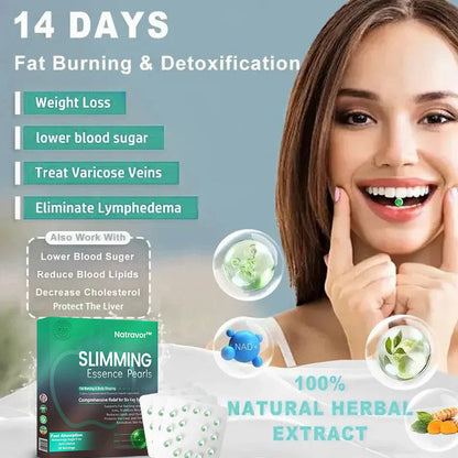 [Official Store] Natravor™ Slimming Essence Pearls 🍏｜🔥 Fast Fat Burn & Metabolic Balance｜Backed by Obesity Research Experts