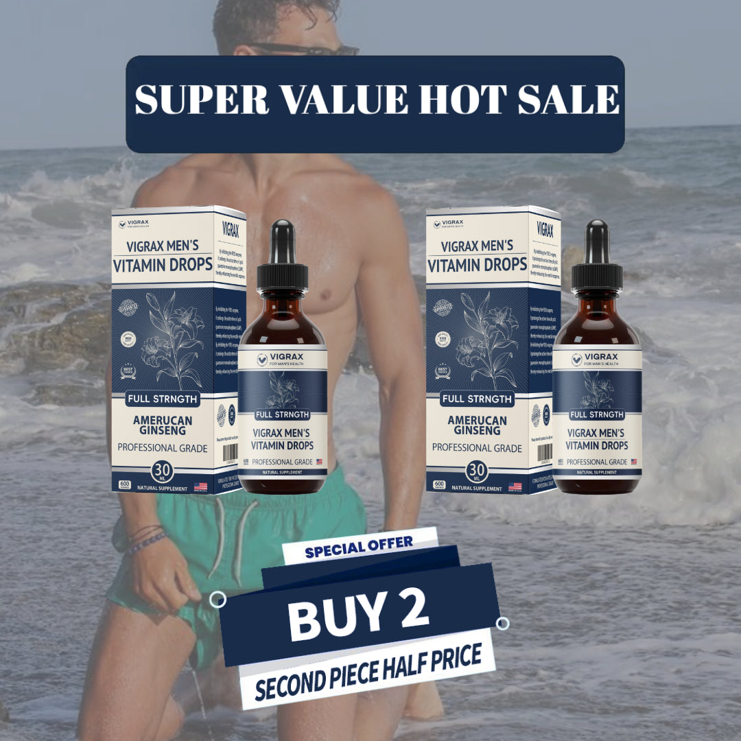 🌈🌞 Sale🌞🔥90-Day Free Returns💰VegraX Men's Vitamin Drops[🎉Christmas Mega Sale!🎅3nd Anniversary Special Enhanced Edition🔥]